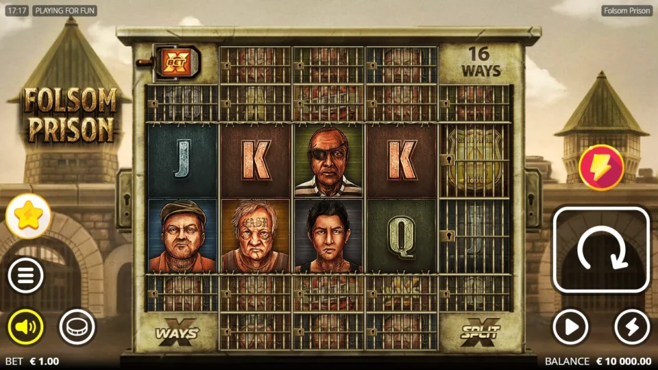 Folsom Prison demo game field