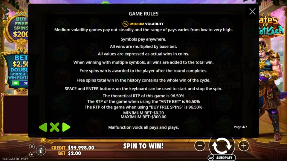 Gates of Gatot Kaca rules, page 4