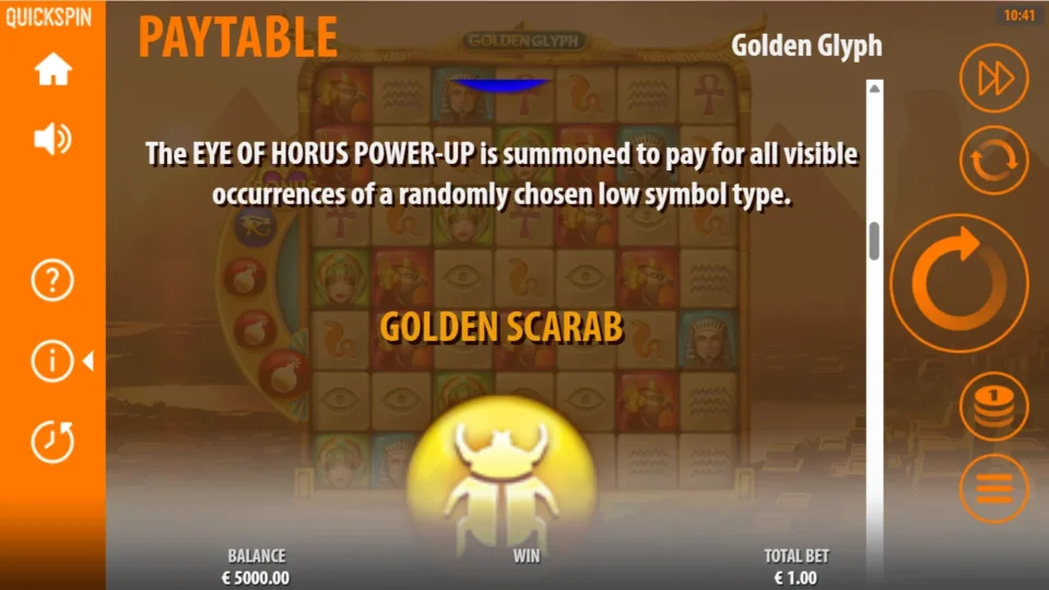 Golden Glyph rules, page 5