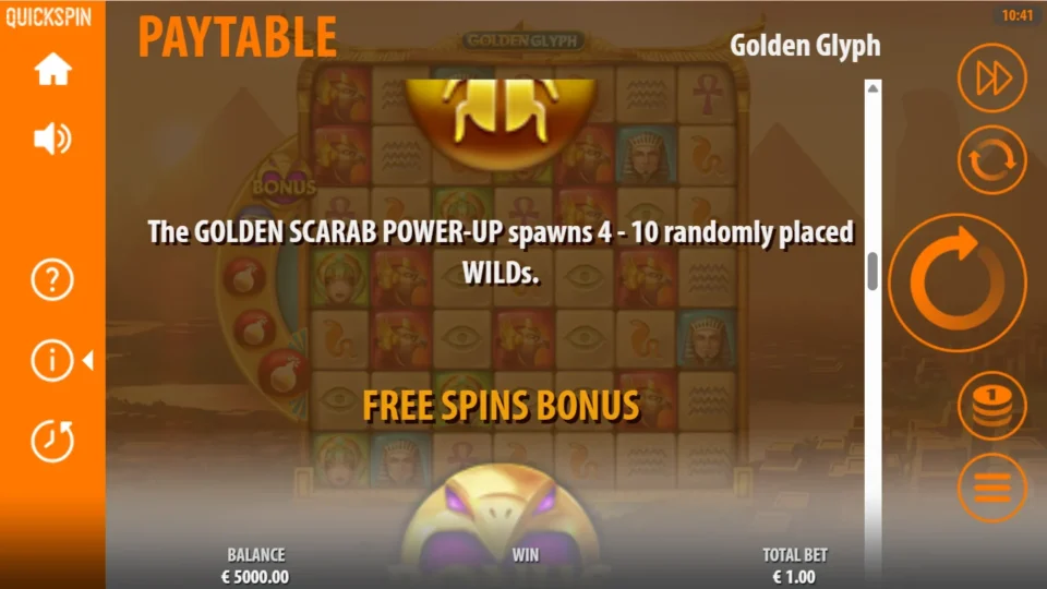 Golden Glyph rules, page 6
