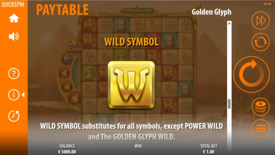 Golden Glyph rules, page 10
