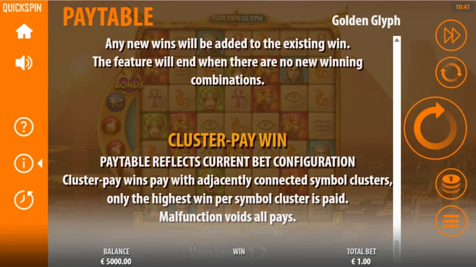 Golden Glyph rules, page 15