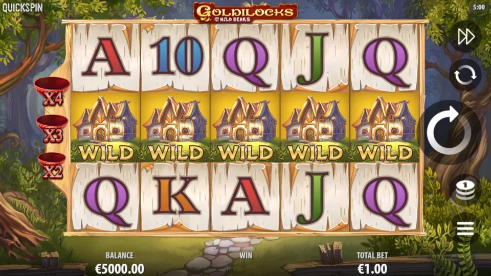 Goldilocks and the Wild Bears demo game field
