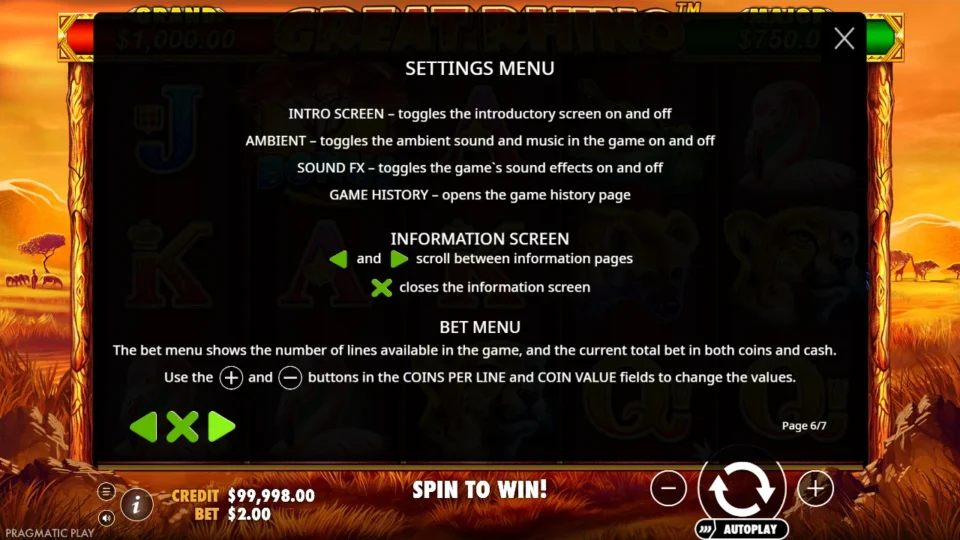 Great Rhino rules, page 6