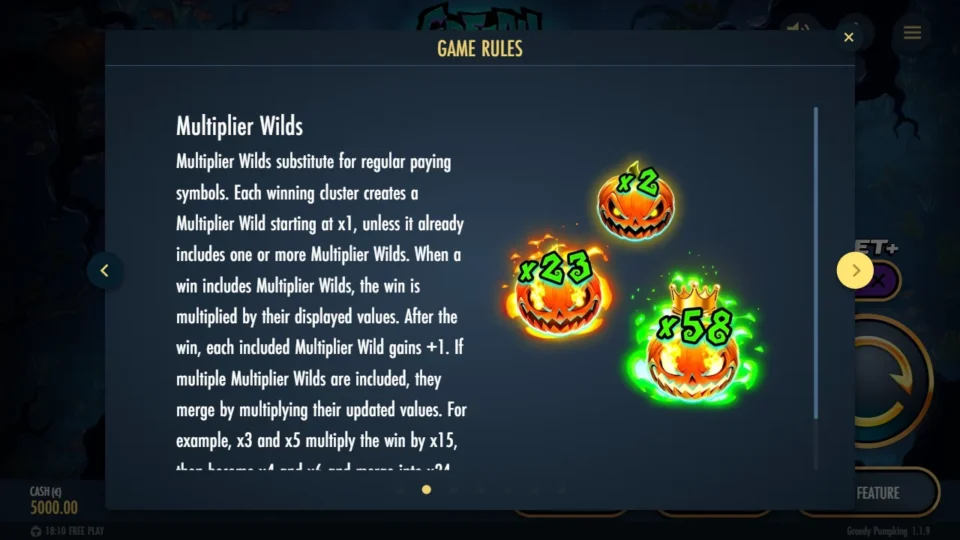 Greedy Pumpking rules, page 2