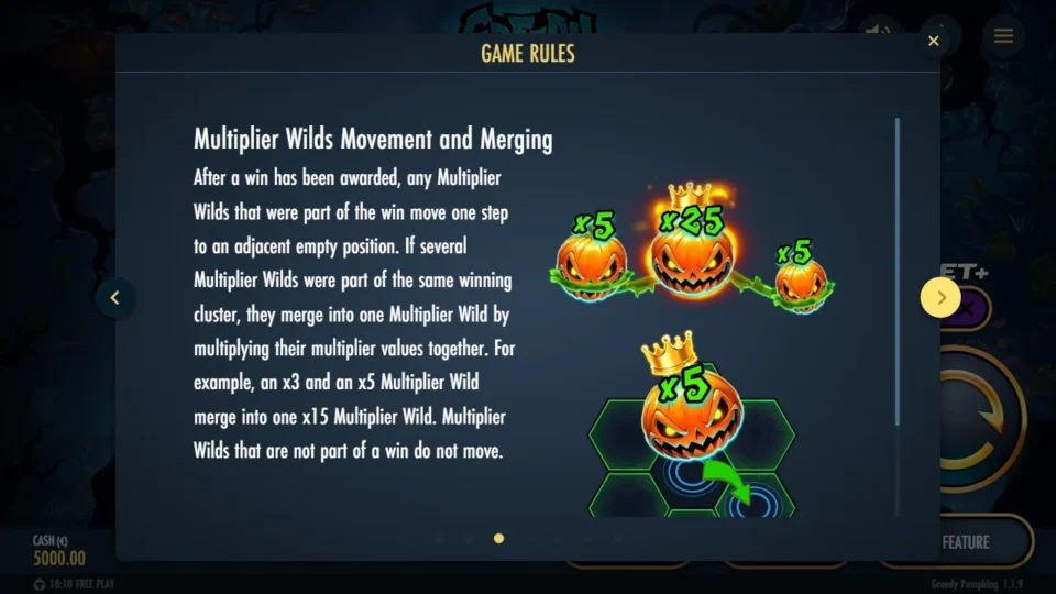 Greedy Pumpking rules, page 3