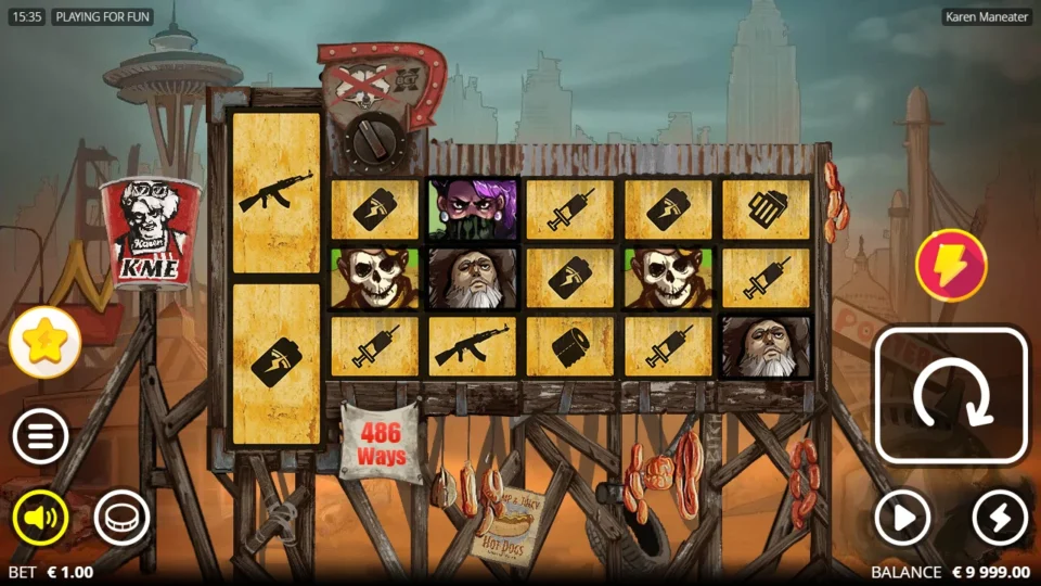 Karen Maneater demo game field
