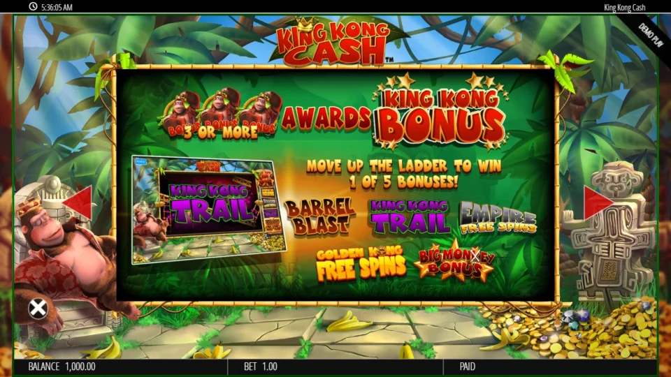 King Kong Cash rules, page 2