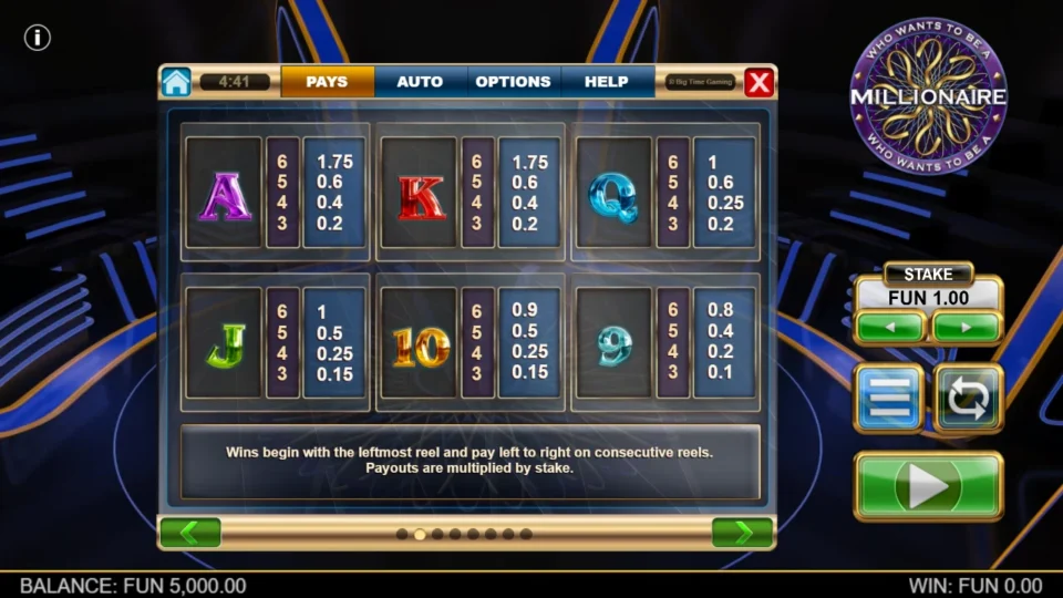 Millionaire rules, page 2