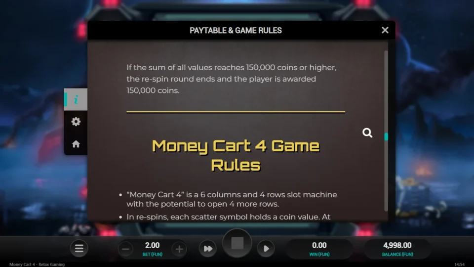 Money Cart 4 rules, page 14