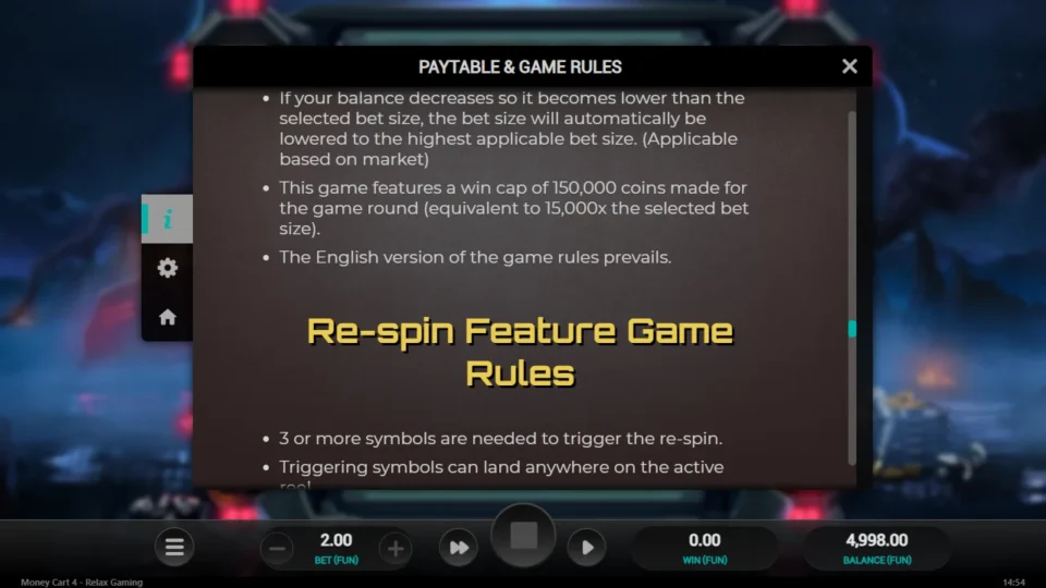 Money Cart 4 rules, page 16