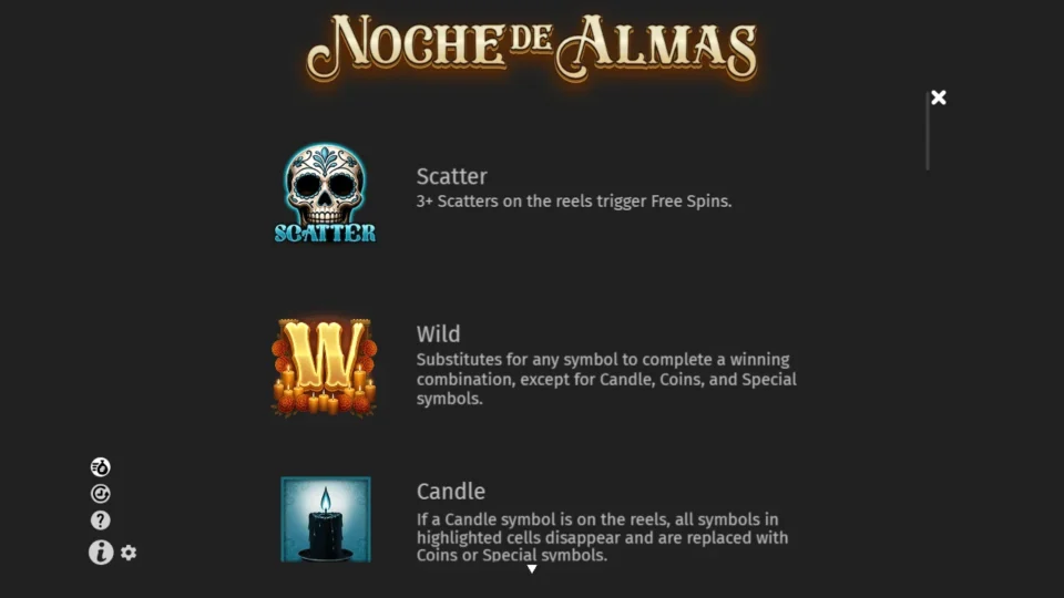Noche de Almas rules, page 1