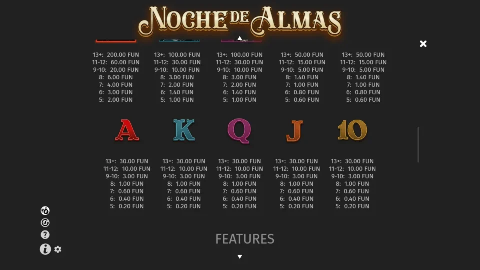 Noche de Almas rules, page 8