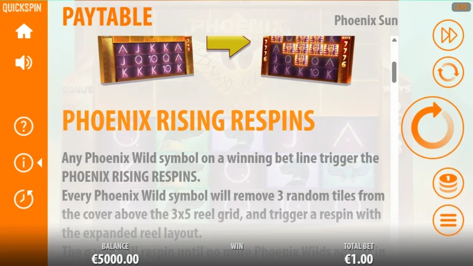 Phoenix Sun rules, page 2