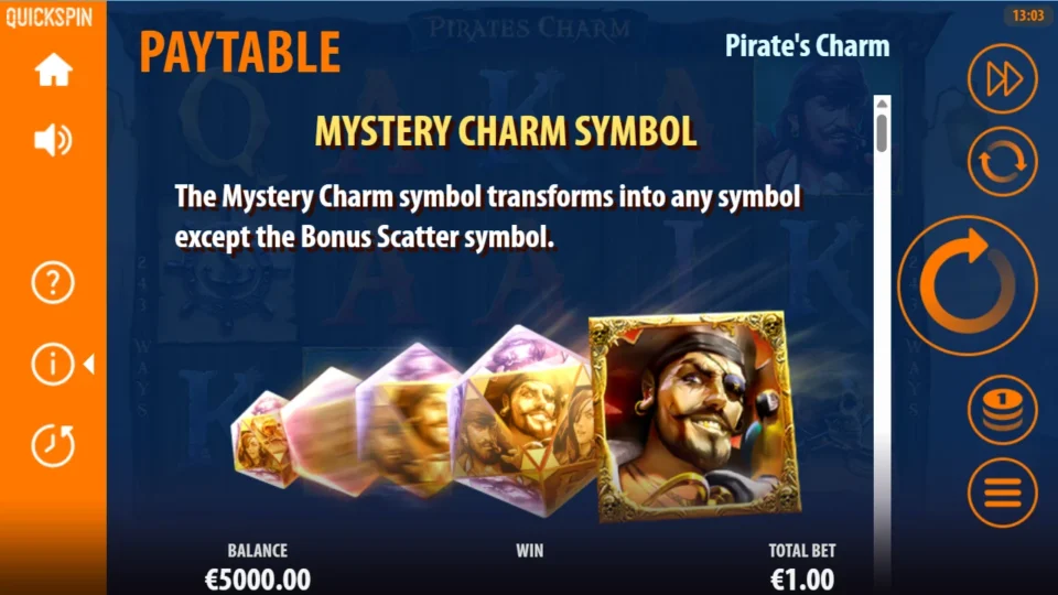 Pirates Charm rules, page 1