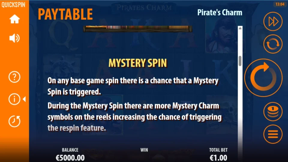 Pirates Charm rules, page 4