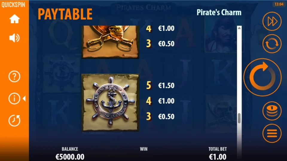Pirates Charm rules, page 11