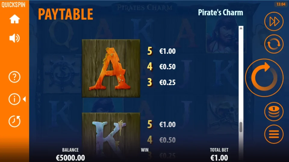 Pirates Charm rules, page 12