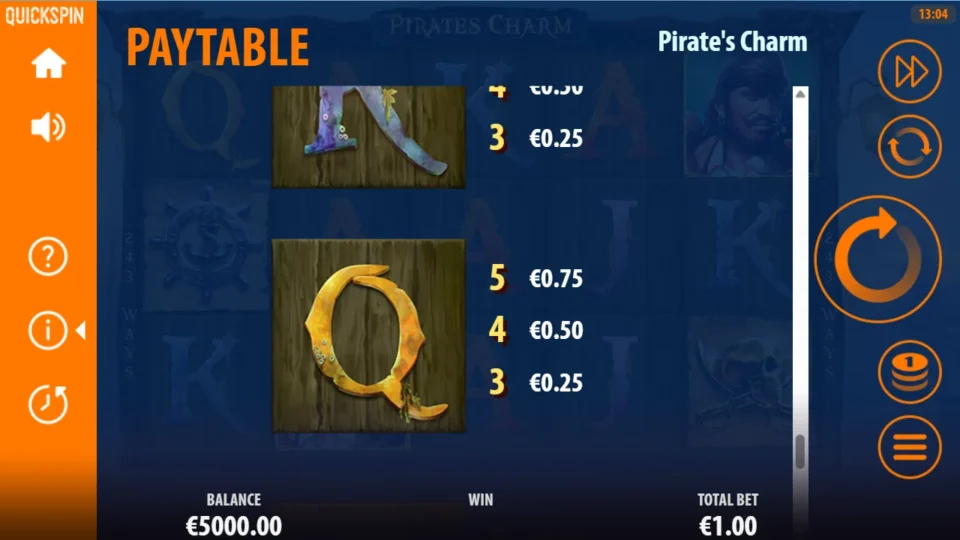 Pirates Charm rules, page 13