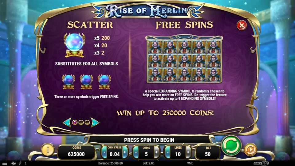 Rise of Merlin rules, page 1