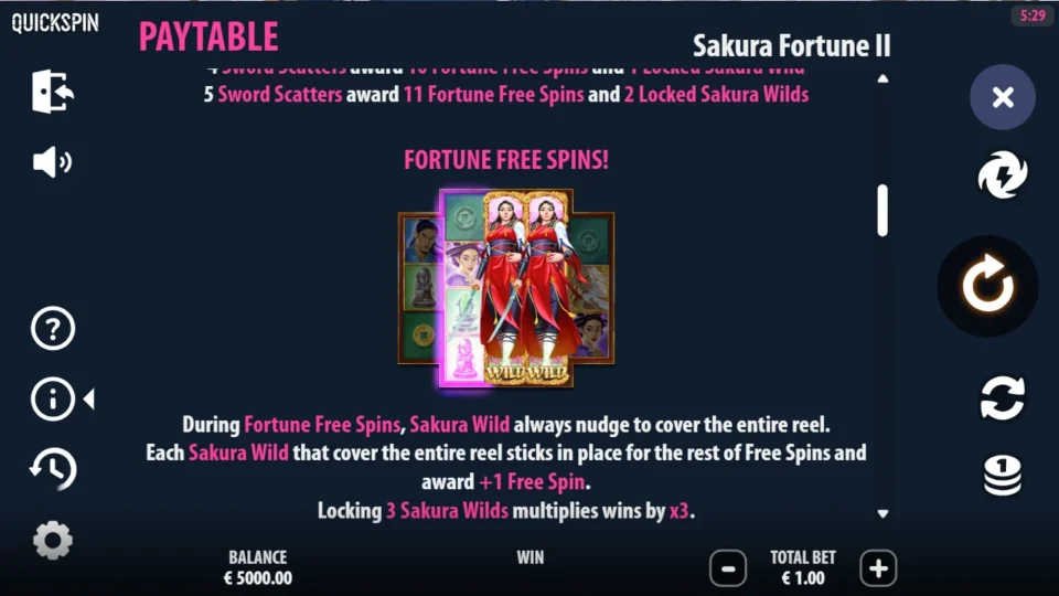 Sakura Fortune 2 rules, page 3