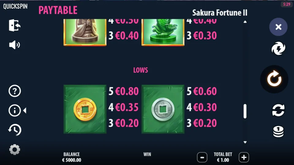 Sakura Fortune 2 rules, page 7