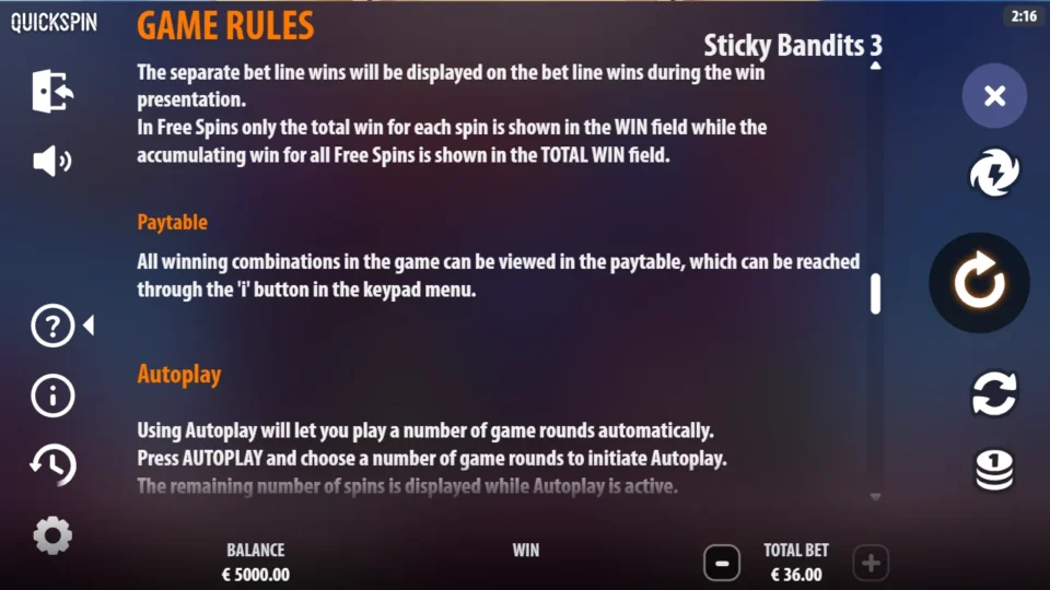 Sticky Bandits 3: Most Wanted rules, page 22