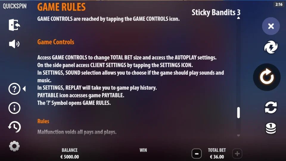 Sticky Bandits 3: Most Wanted rules, page 25