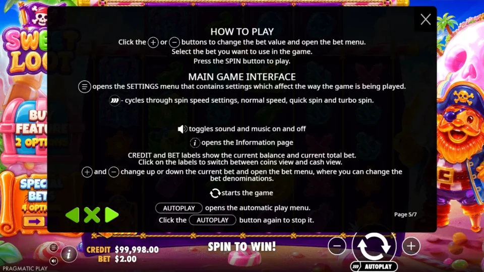 Sweet Loot rules, page 5