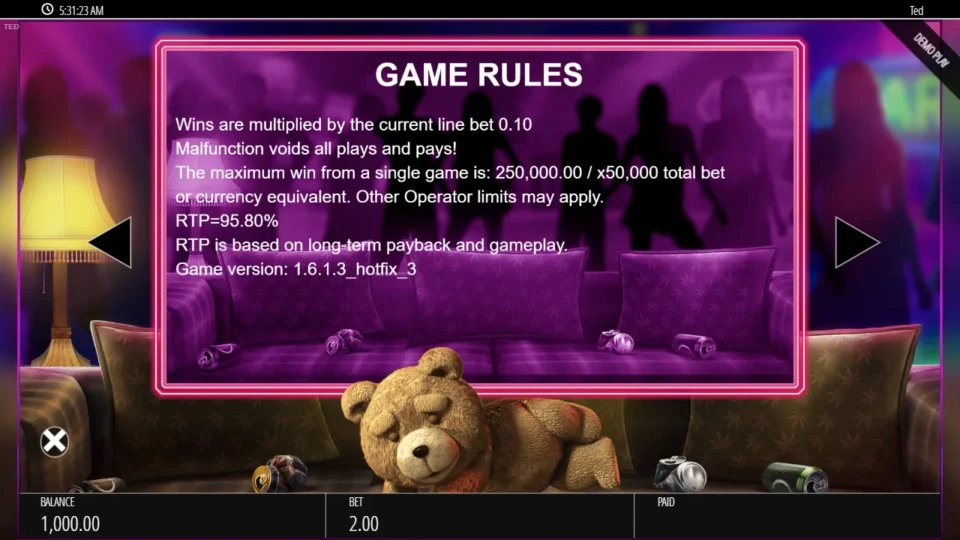 Ted rules, page 5