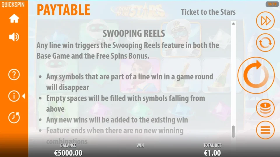 Ticket to the Stars rules, page 11
