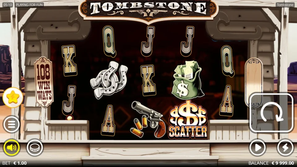 Tombstone demo game field