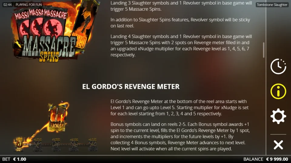 Tombstone Slaughter: El Gordo's Revenge rules, page 8