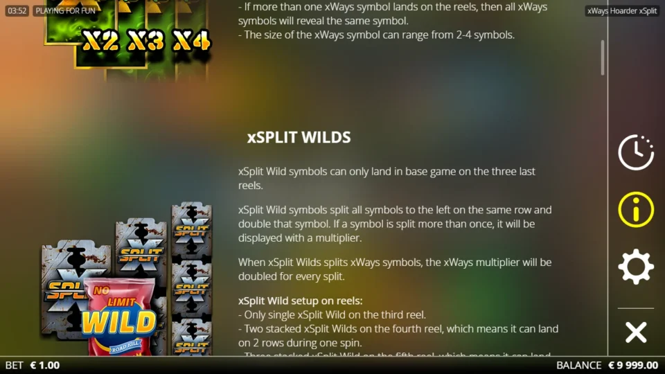 xWays Hoarder xSplit® rules, page 3