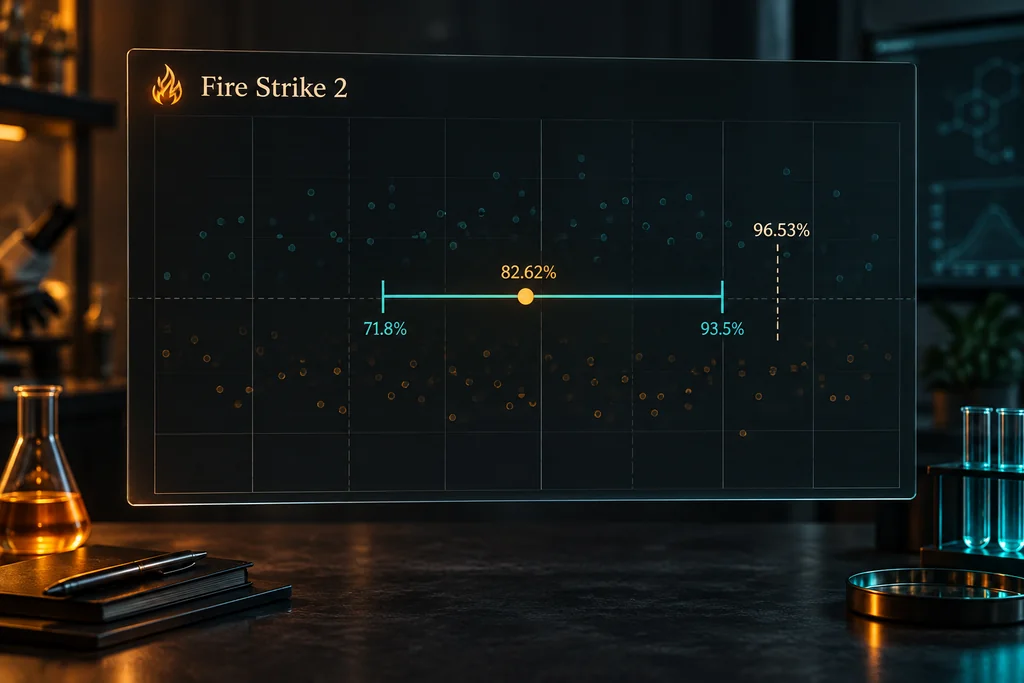 Fire Strike 2 RTP confidence interval explained
