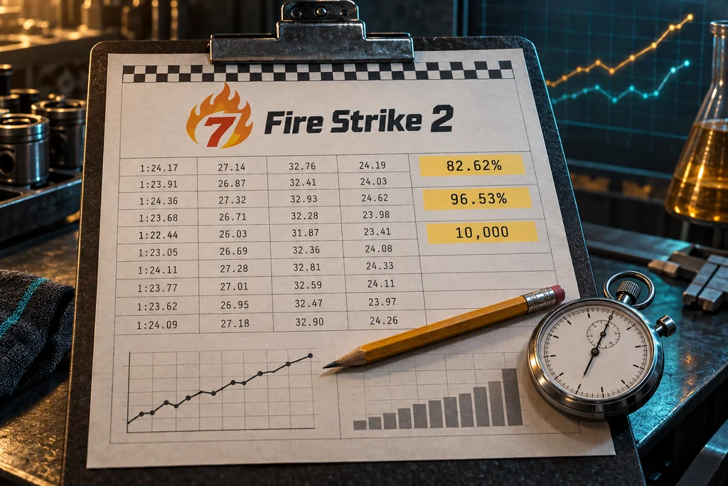 Fire Strike 2 independent RTP test results