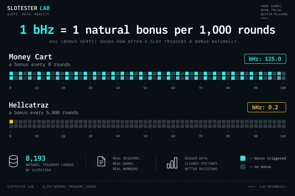 Slotester bHz bonus frequency explained