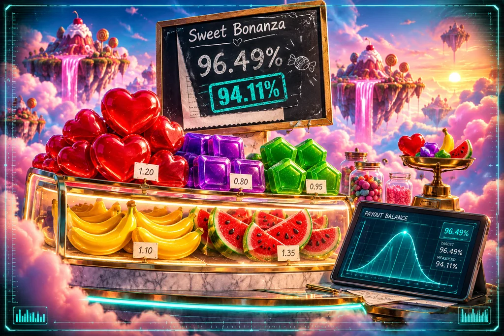 Sweet Bonanza RTP measured in lab test